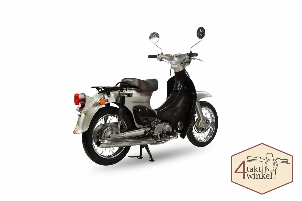 VERKAUFT ! Honda C50 NT, Japanisch, Silber, 6849 km