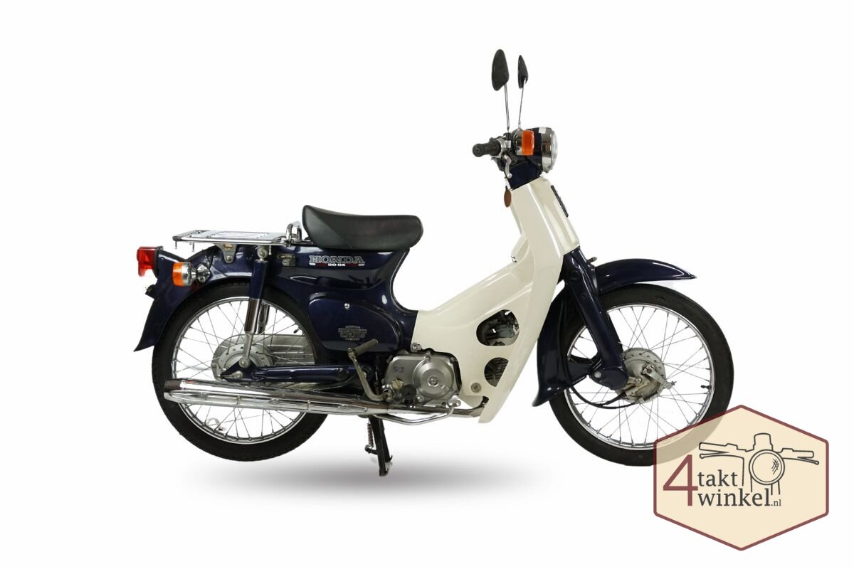 VERKAUFT ! Honda C50 NT Japanisch, Lila, 2777 km