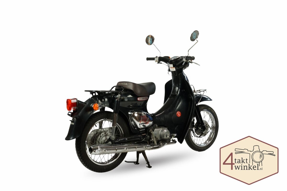 Honda C50 Little Cub, Japanisch, Schwarz, 5884 km
