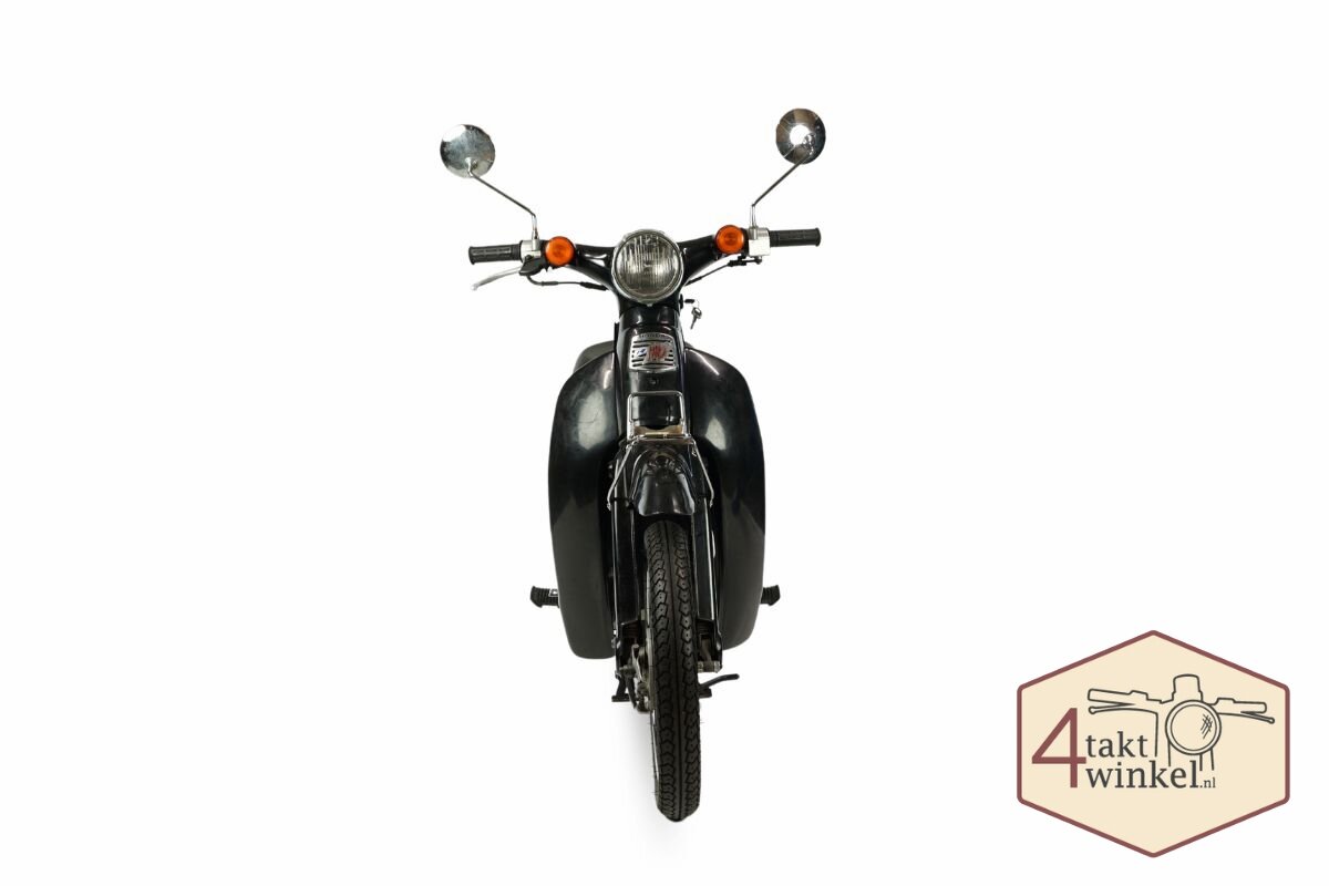 Honda C50 Little Cub, Japanisch, Schwarz, 5884 km