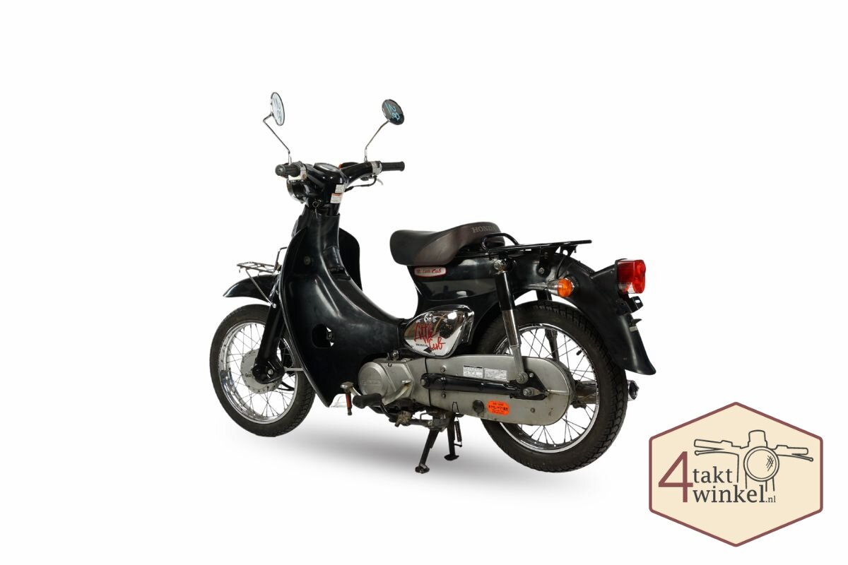 Honda C50 Little Cub, Japanisch, Schwarz, 5884 km