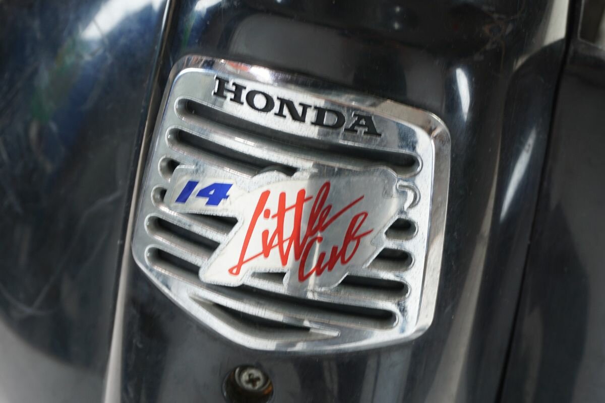 Honda C50 Little Cub, Japanisch, Schwarz, 5884 km