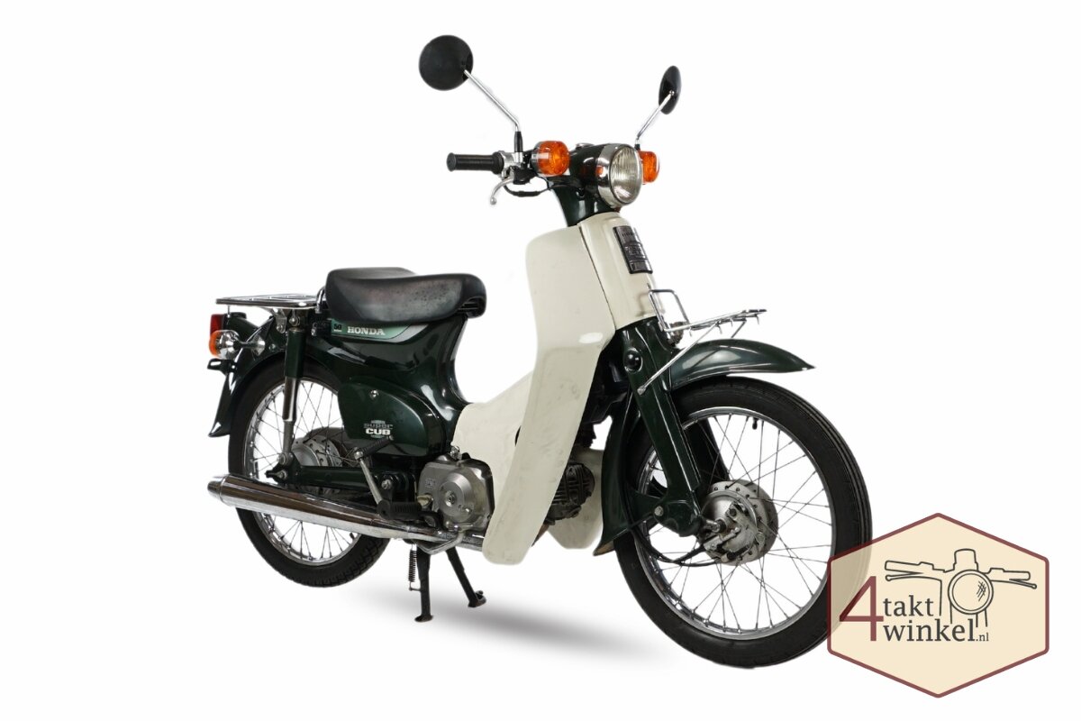 Verkauft ! Honda C50 NT, Japanisch, Gr&uuml;n,10846 km