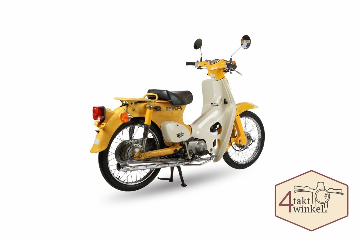 VERKAUFT ! Honda C50 NT Japanisch, Gelb, 4358 km, mit niederl&auml;ndischem Kennzeichen