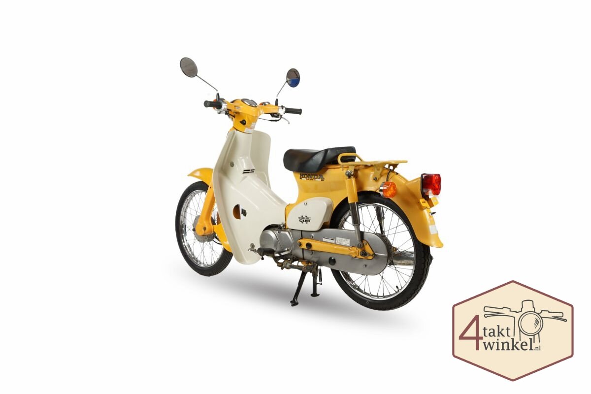 VERKAUFT ! Honda C50 NT Japanisch, Gelb, 4358 km, mit niederl&auml;ndischem Kennzeichen