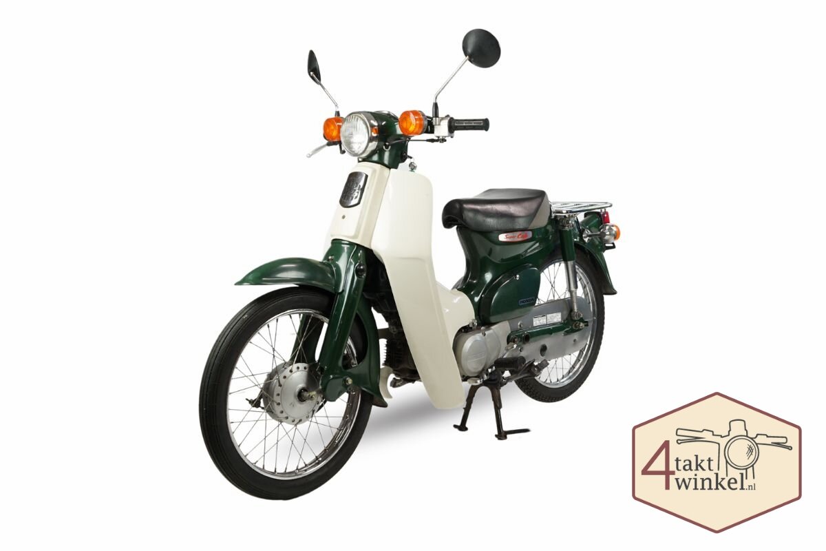 VERKAUFT ! Honda C50 NT, Japanisch, Gr&uuml;n, 4442 km, mit niederl&auml;ndischem Kennzeichen
