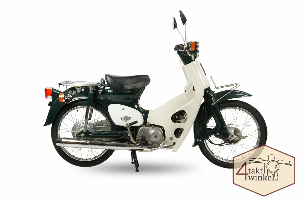 Honda C50 NT, Japanisch, Gr&uuml;n, 4945 km