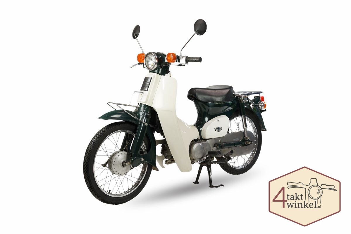 Honda C50 NT, Japanisch, Gr&uuml;n, 4945 km