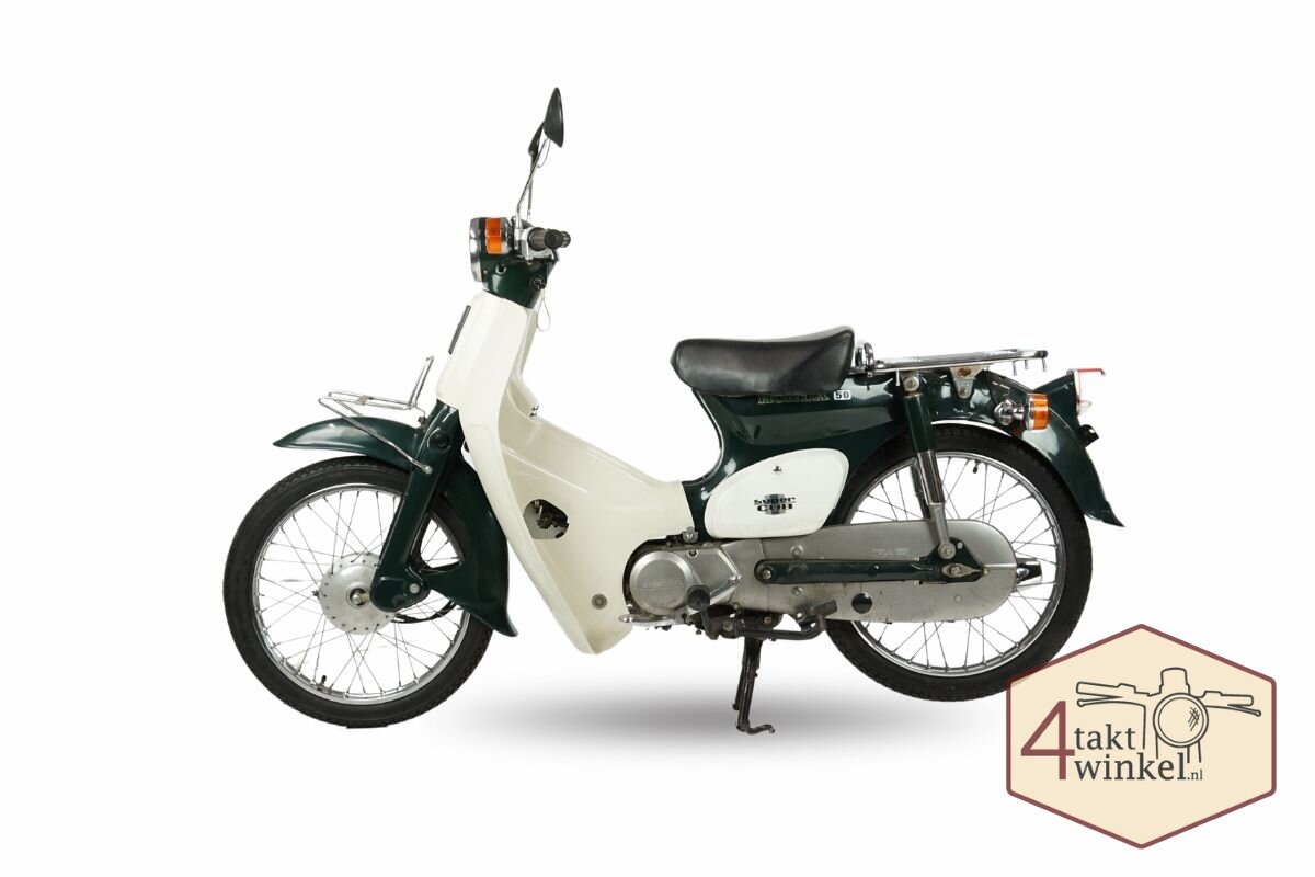Honda C50 NT, Japanisch, Gr&uuml;n, 4945 km