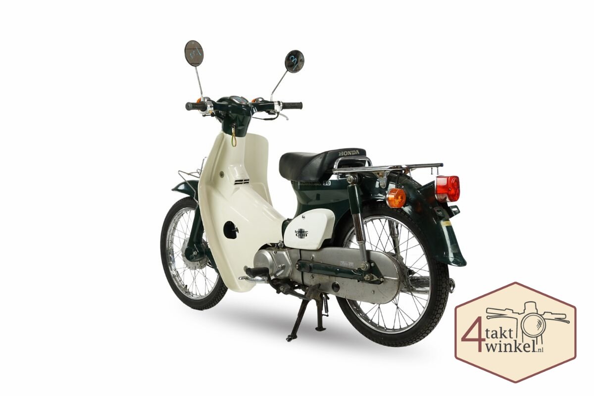 Honda C50 NT, Japanisch, Gr&uuml;n, 4945 km