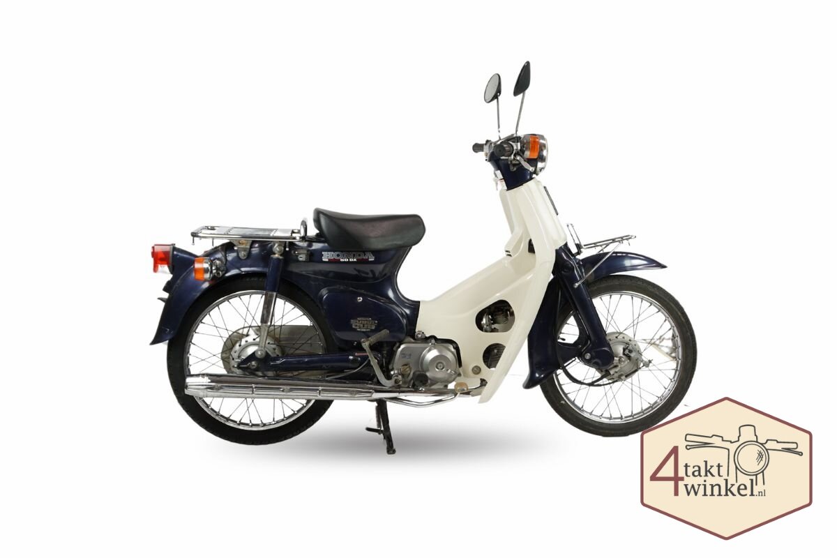 VERKAUFT ! Honda C50 NT Japanisch, Lila, 5191 km, mit niederl&auml;ndischem Kennzeichen