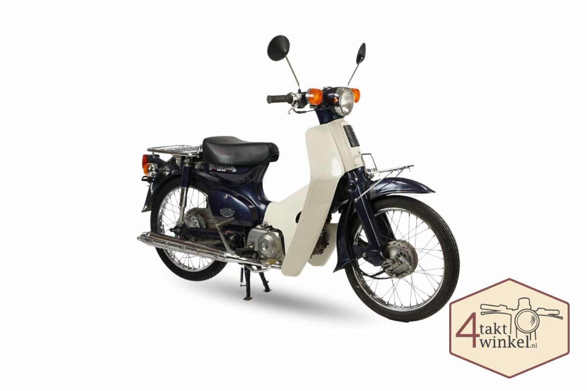 VERKAUFT ! Honda C50 NT Japanisch, Lila, 5191 km, mit niederl&auml;ndischem Kennzeichen