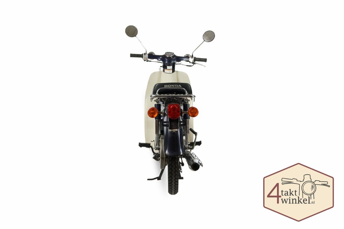 VERKAUFT ! Honda C50 NT Japanisch, Lila, 5191 km, mit niederl&auml;ndischem Kennzeichen