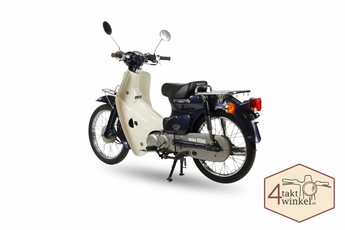 VERKAUFT ! Honda C50 NT Japanisch, Lila, 5191 km, mit niederl&auml;ndischem Kennzeichen