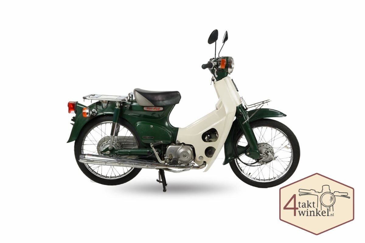VERKAUFT!Honda C50 NT, Japanisch, Gr&uuml;n, 11148 km, mit niederl&auml;ndischem Kennzeichen
