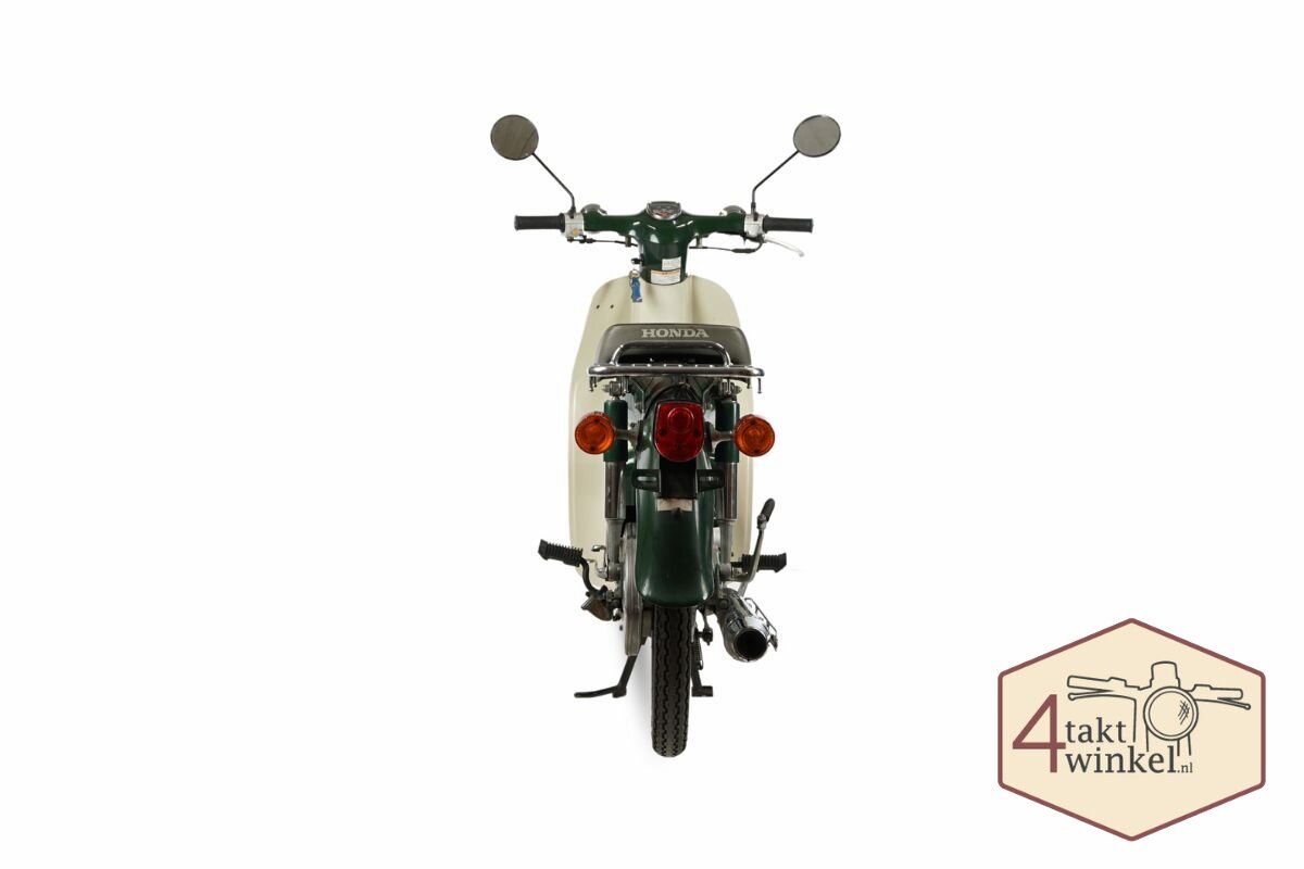 VERKAUFT!Honda C50 NT, Japanisch, Gr&uuml;n, 11148 km, mit niederl&auml;ndischem Kennzeichen