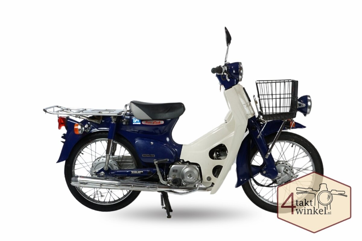 VERKAUFT ! Honda C50 Press Cub Japonais, Blau, 20021 km