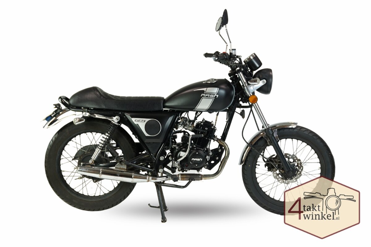 Mash Fifty, 50cc, Schwarz, Euro 5, 2021, 3321km