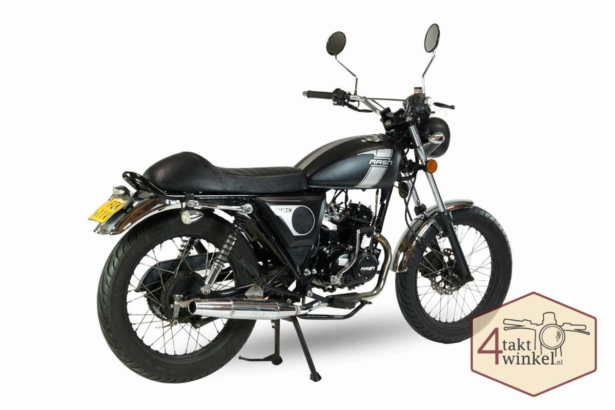 Mash Fifty, 50cc, Schwarz, Euro 5, 2021, 3321km