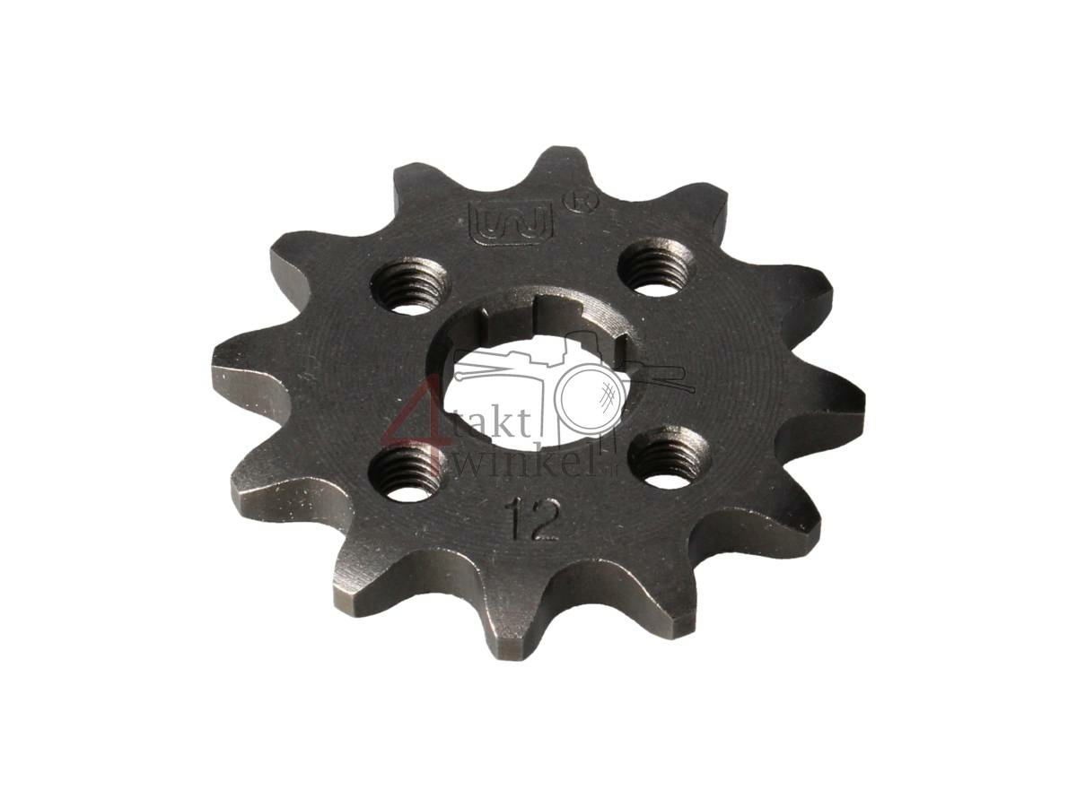 Ritzel, 420 Kette, 17mm Welle, 12, passend f&uuml;r SS50, C50, Dax