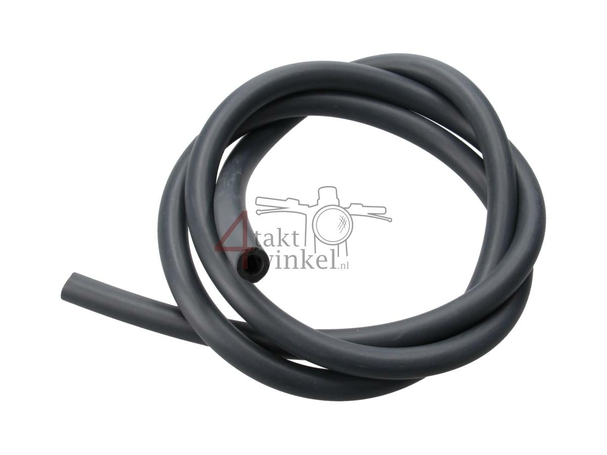 Kraftstoffschlauch, 5 mm - 8 mm, schwarz, A-Qualit&auml;t, pro Meter