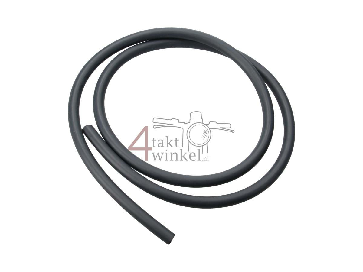 Kraftstoffschlauch, 5 mm - 8 mm, schwarz, A-Qualit&auml;t, pro Meter