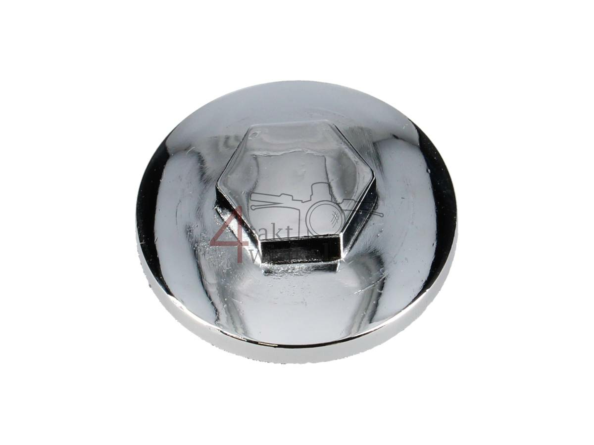 Zylinderkopf Deckel, Ventildeckel, verchromt, passend f&uuml;r SS50, C50, Dax