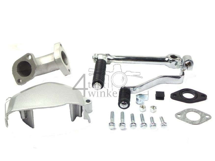 Motor, 85 ccm, halbautomatisch, YX, 4-Gang, mit Anlasser