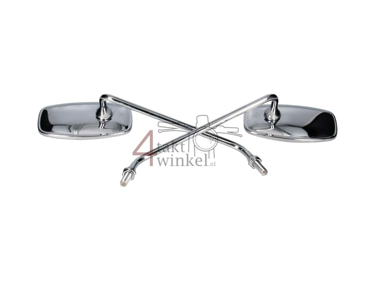 Spiegel Set, C50 Rechteck, original Honda 2-Chance Product