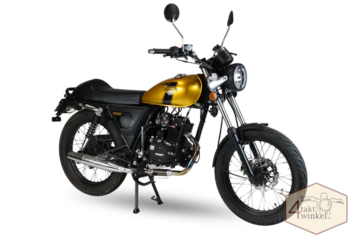 Mash Fifty, 50cc, gelb, Euro 5, 2025, 3624km