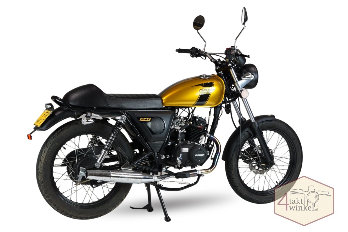 Mash Fifty, 50cc, gelb, Euro 5, 2025, 3624km