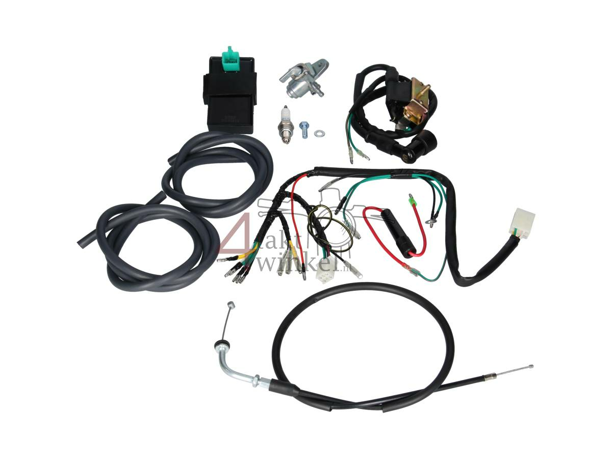 Umr&uuml;stsatz, Einspritzung auf Vergaser, ohne Vergaser, f&uuml;r Replika Dax