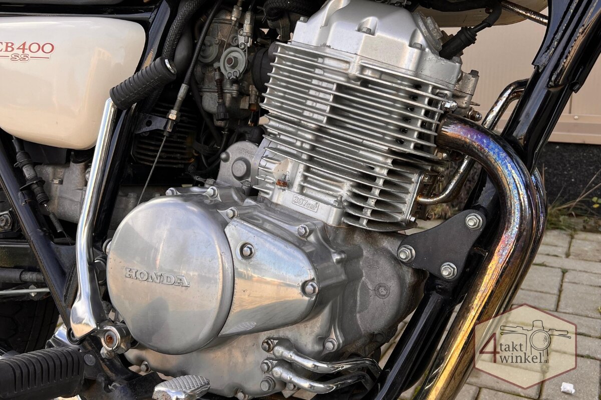 Honda CB400SS, Japanese, White Orange, 10430km, 2005