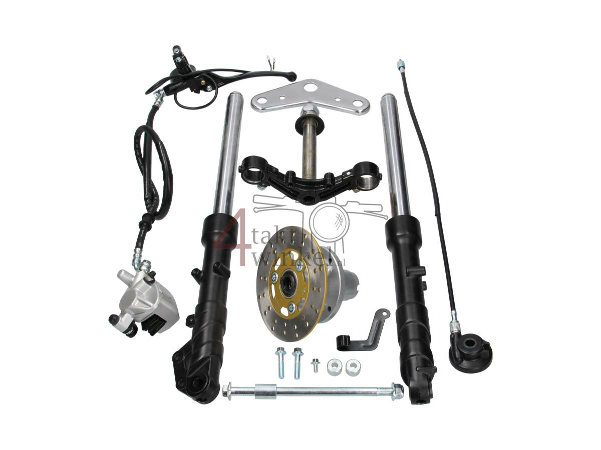 Gabel komplett, Dax, 31mm, Standard Skyteam, Schwarz, 2-Chance Product