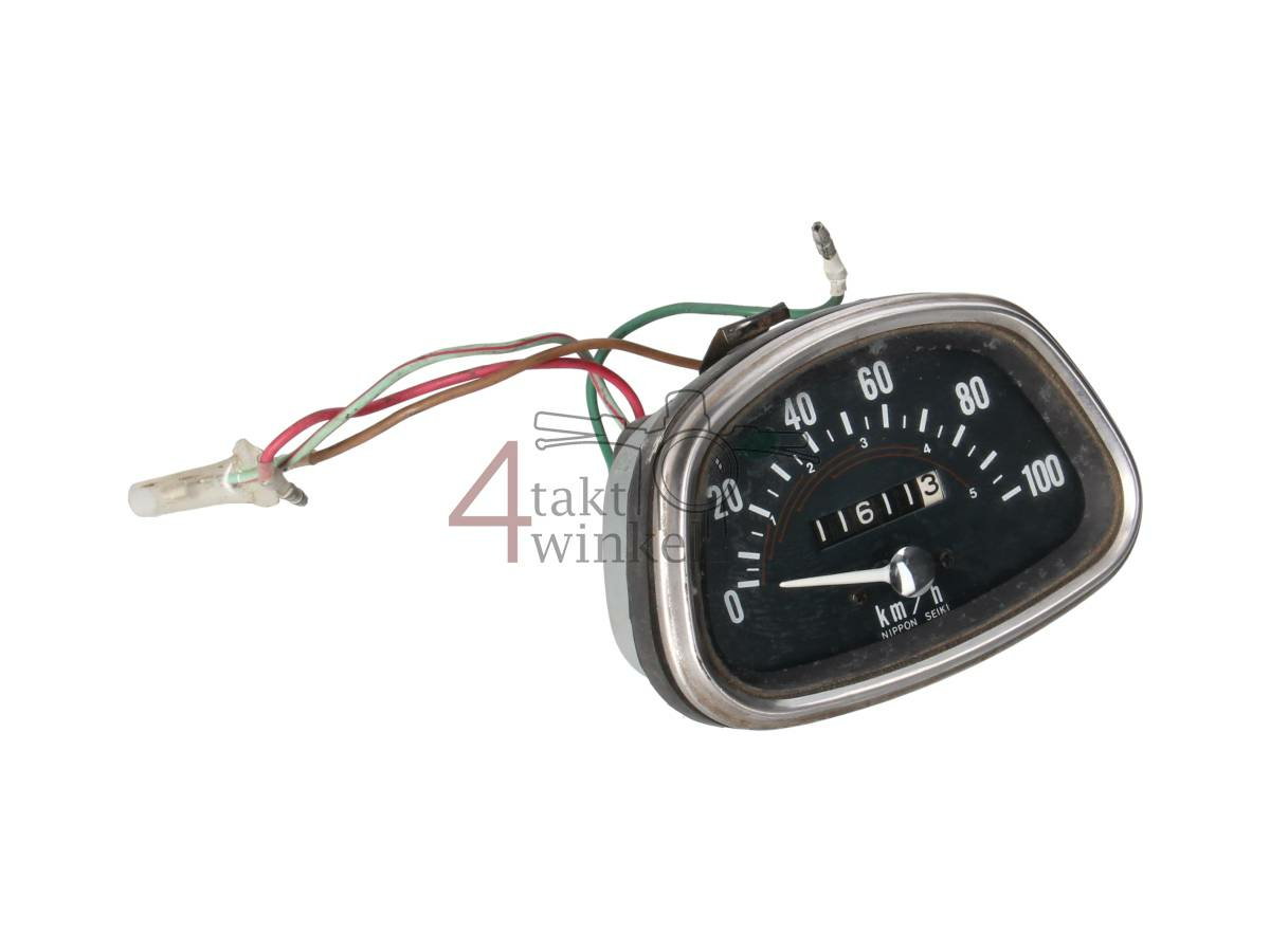  Tacho mit Fassungen, SS50M, 5-Gang Anzeige, Original Honda, gebrauchtes Product