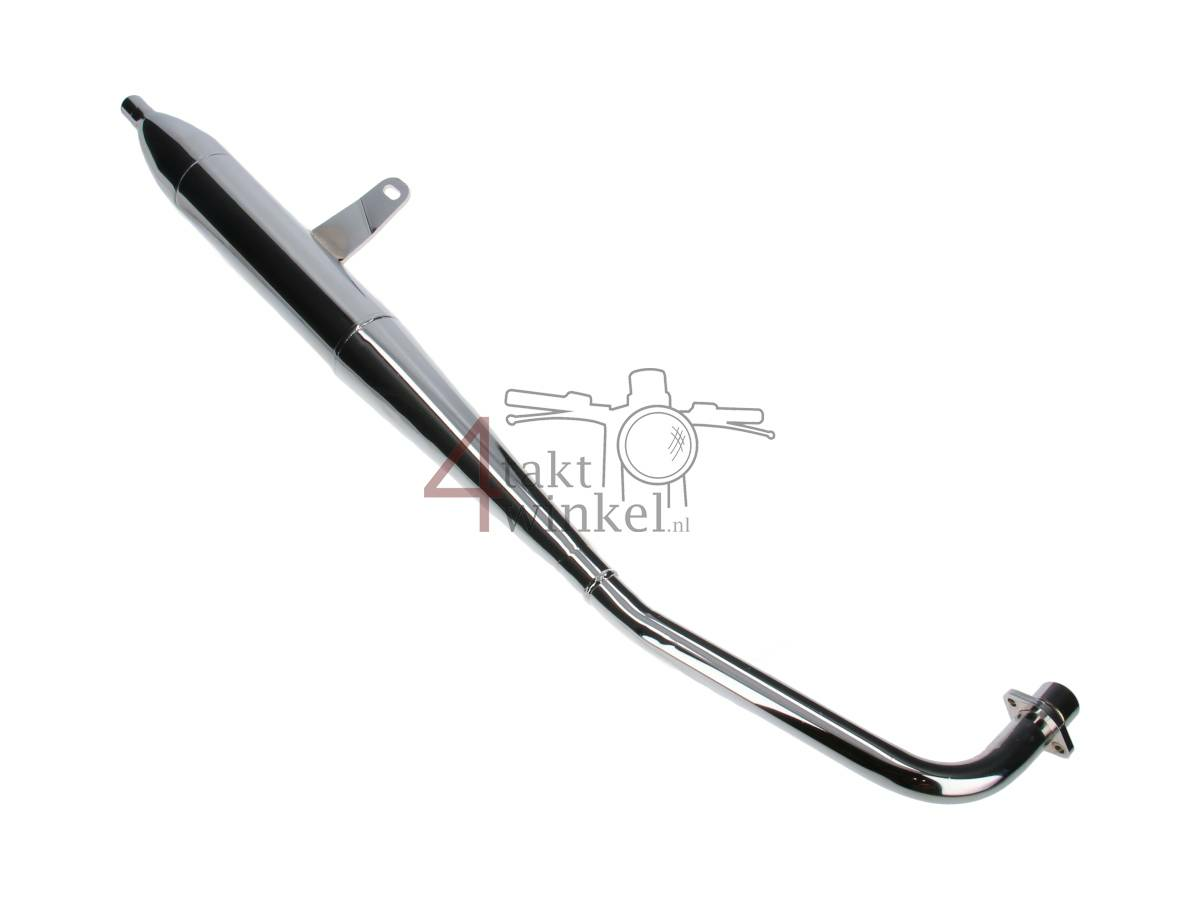 Tuningauspuff, AGM Caferacer, Skyteam Classic, Hanway RAW50, Chrom