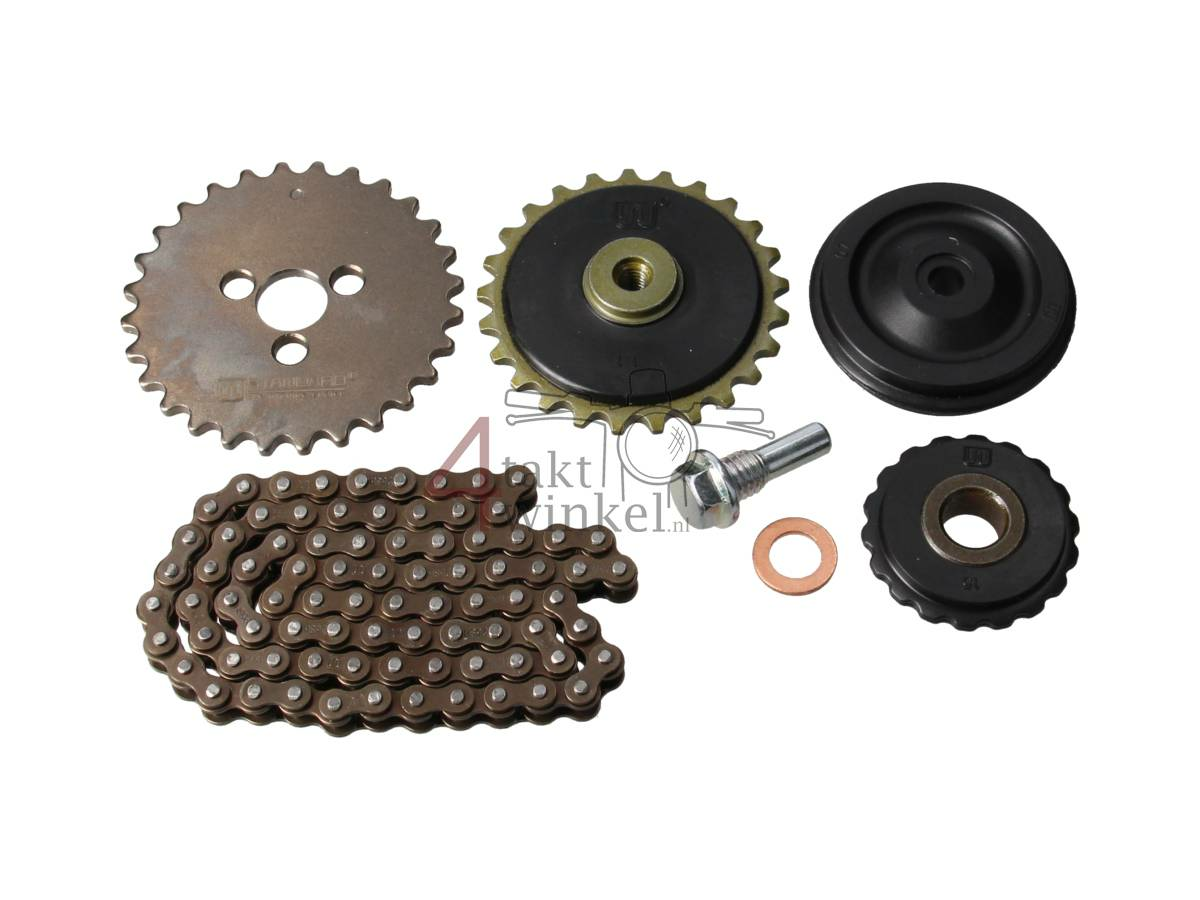 Steuerkette Satz, passend f&uuml;r SS50, CD50, Dax, C50, A-Qualit&auml;t