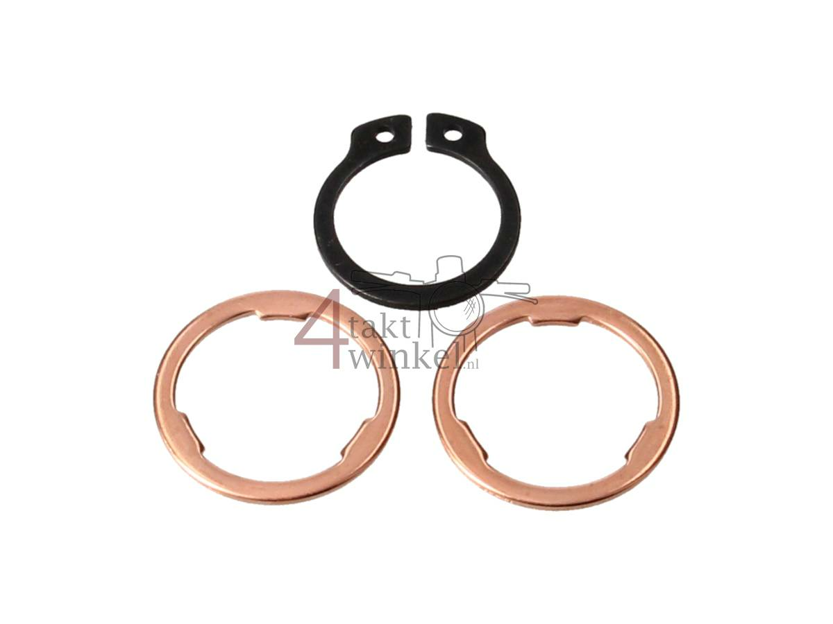 Kettenrad-Verriegelungsclip, Set, f&uuml;r kleines vorderes Kettenrad