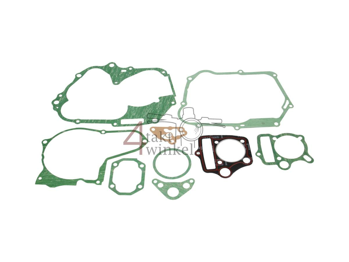 Gasket set A-B, complete, diameter 53mm, 125cc, underlying starter motor, Skyteam