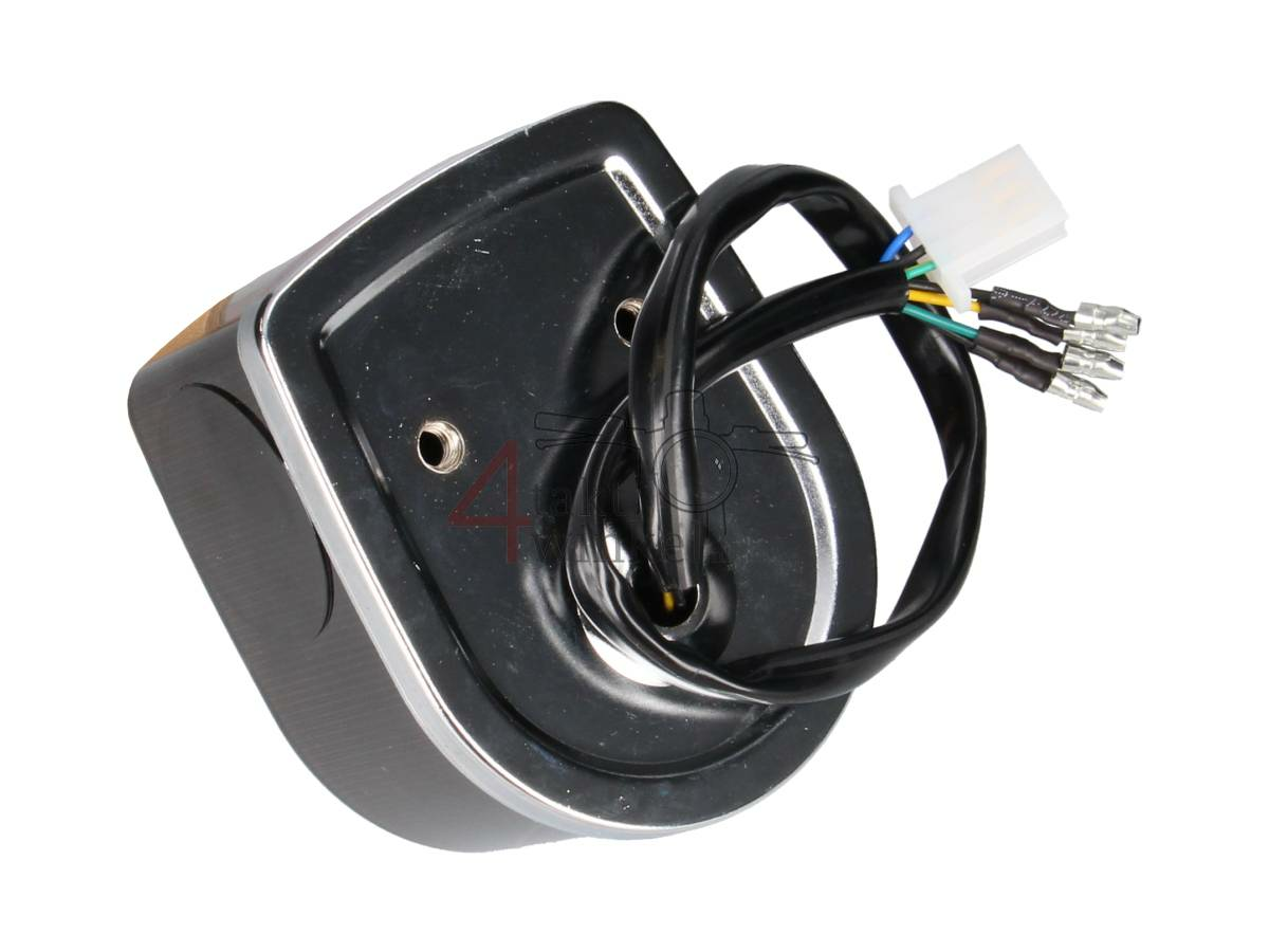 R&uuml;cklicht Dax, LED, smoke, C50 NT, E-Pr&uuml;fzeichen