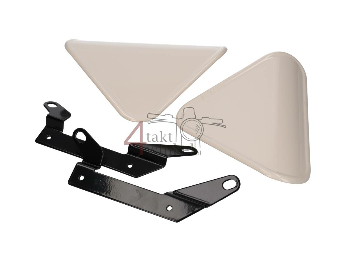 Seitenabdeckung, f&uuml;r Monkey Z50a, Weiss, Satz