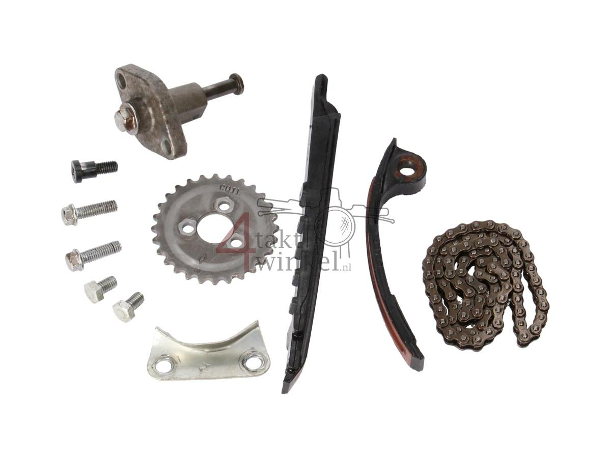  Steuerkettensatz komplett, mit Spannern und F&uuml;hrungen, Original Mash, gebrauchtes Product