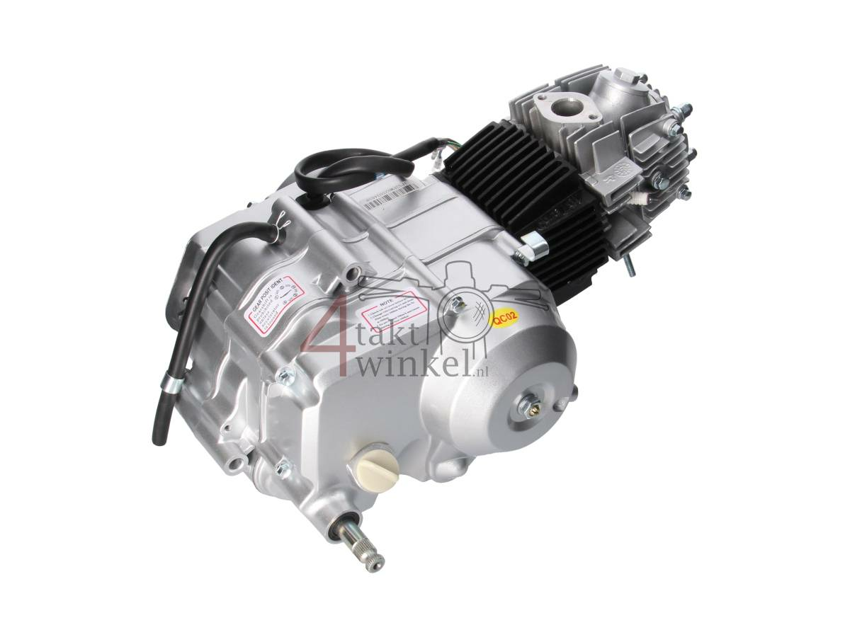 Motor, 107 ccm, halbautomatisch, Lifan, 4-Gang, Silber
