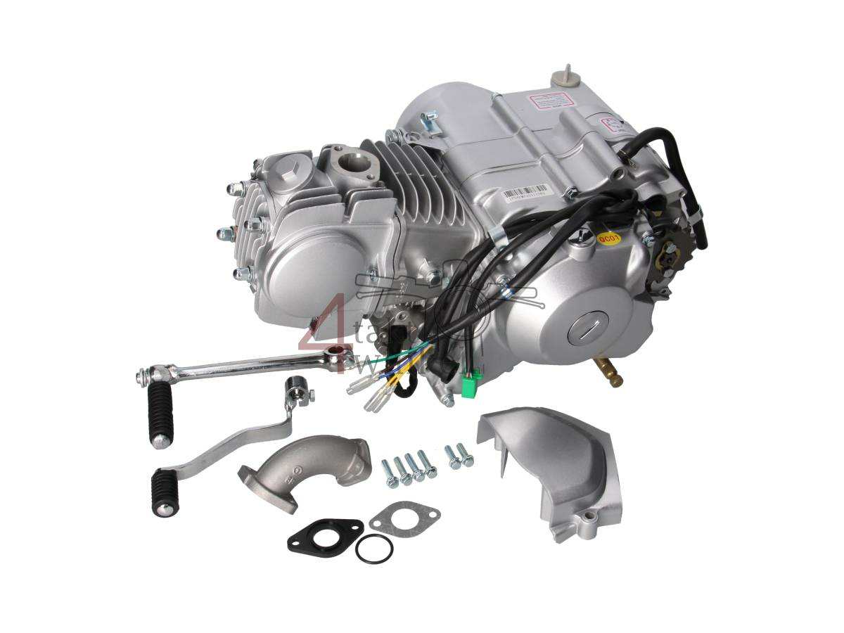 Motor, 125 ccm, manuelle Kupplung, Lifan, 4-Gang, Anlasser