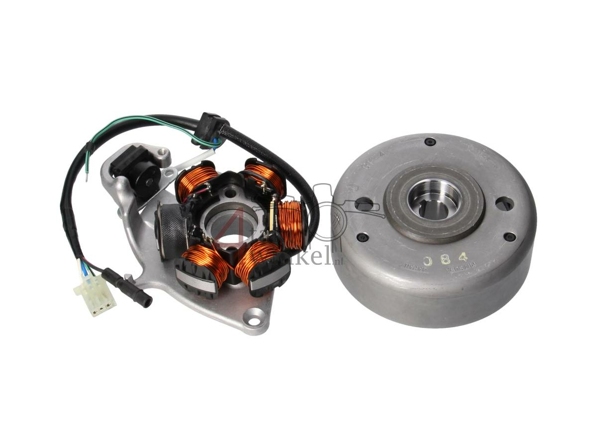 CDI Z&uuml;ndsatz, CB50, Schwungrad &amp; Z&uuml;ndspule, original Honda