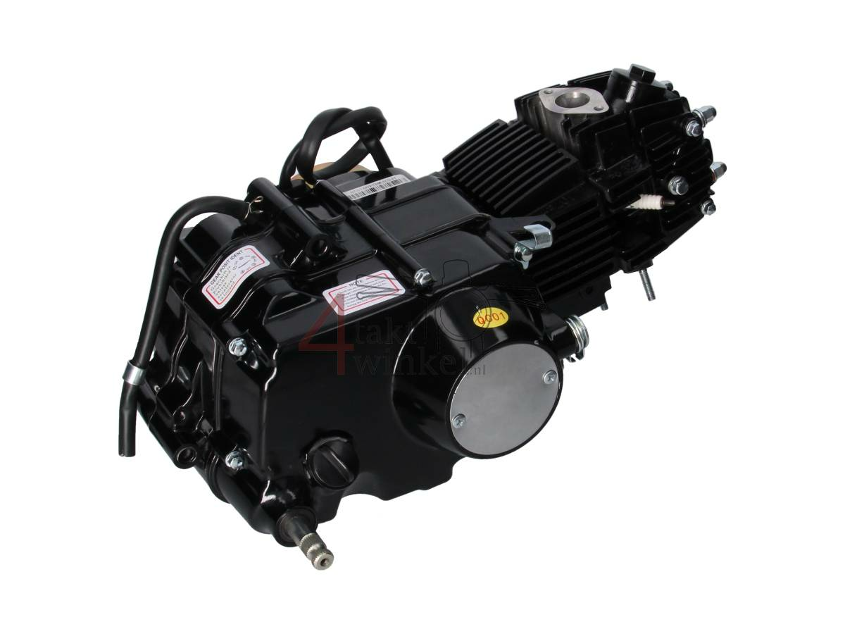 Motor, 107 ccm, manuelle Kupplung, Lifan, 4-Gang, schwarz