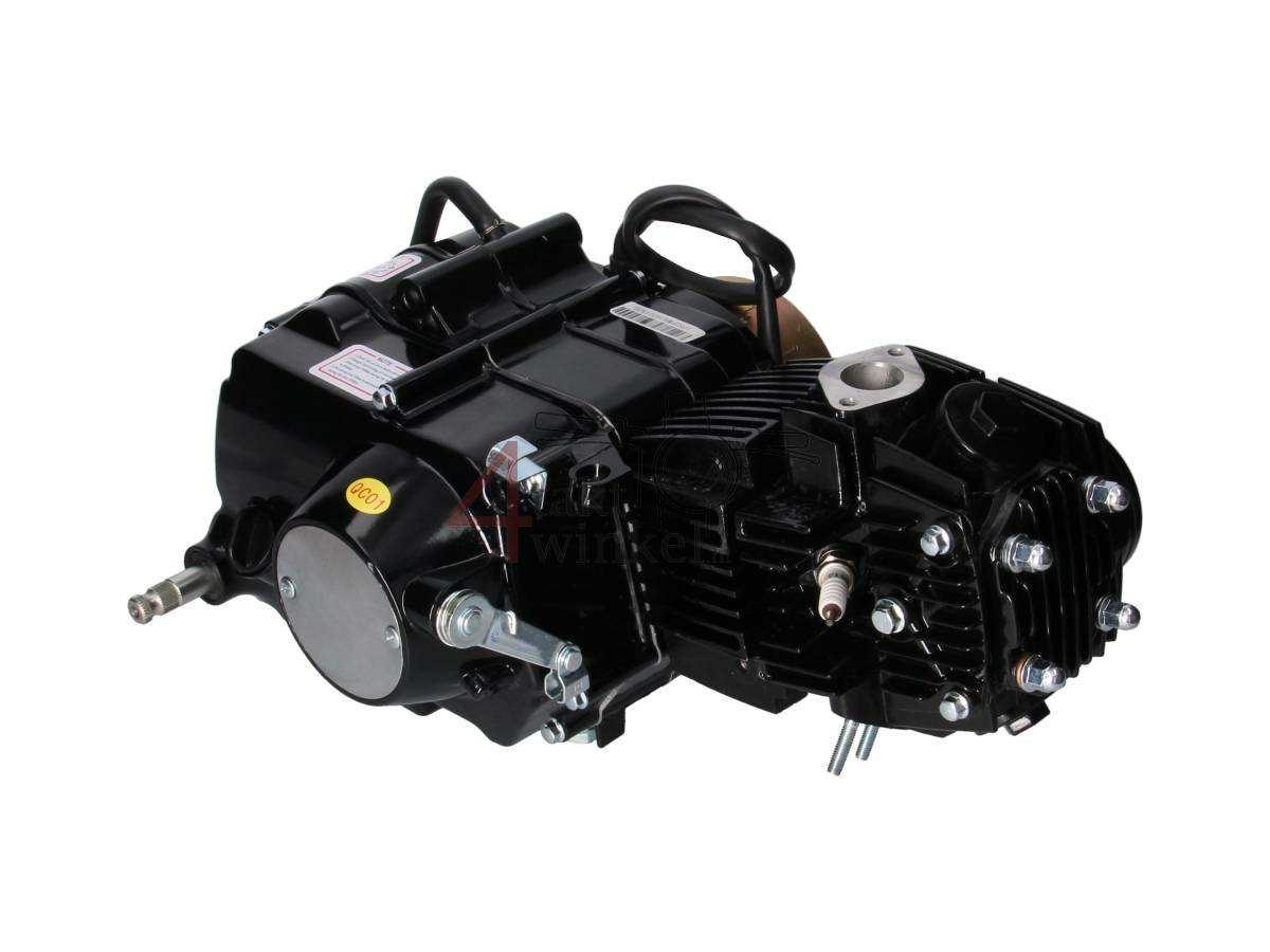 Motor, 107 ccm, manuelle Kupplung, Lifan, 4-Gang, schwarz