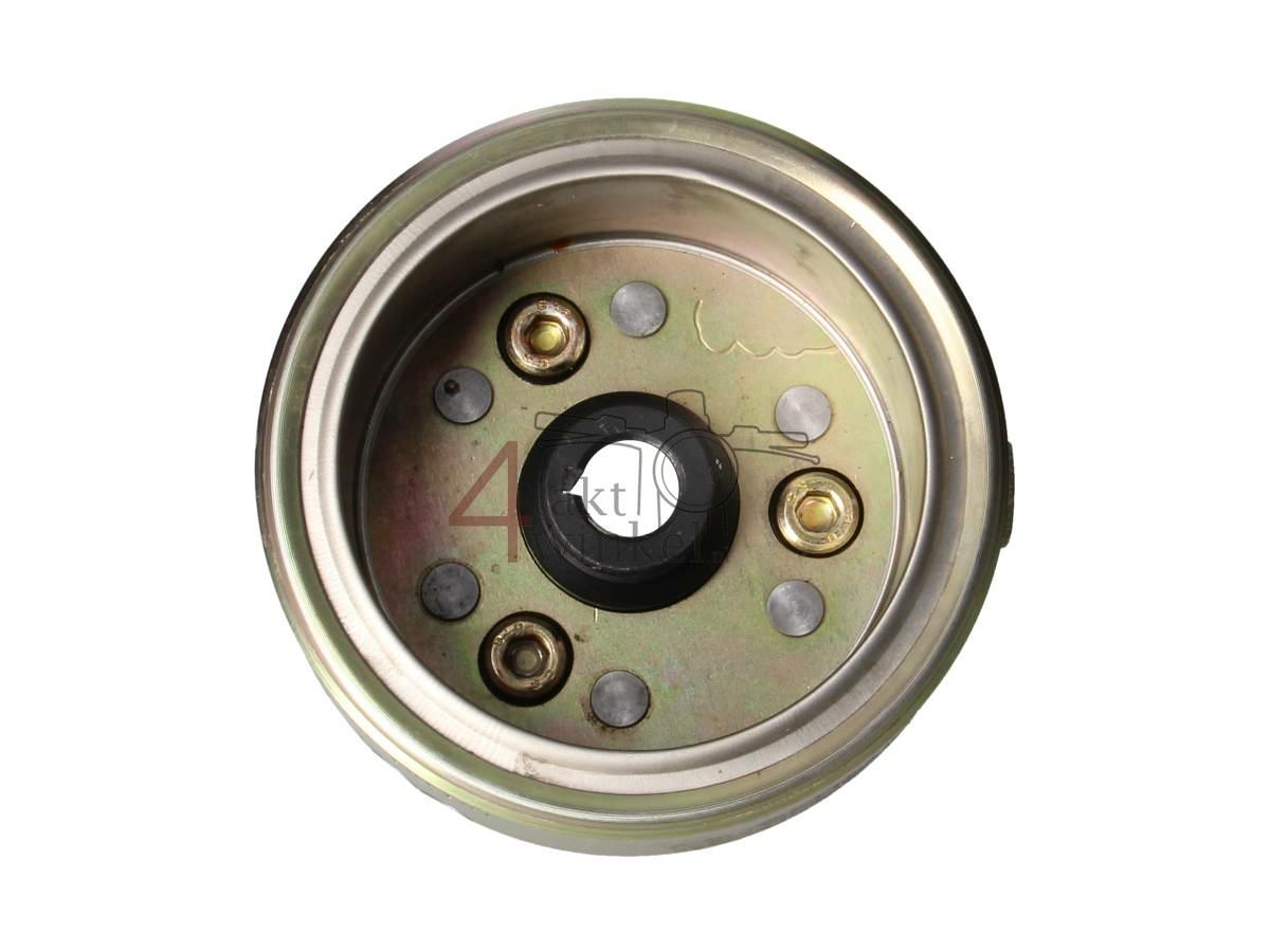 Schwungrad CDI f&uuml;r 12V Kurbelwelle, Schnell, 6 Magnete