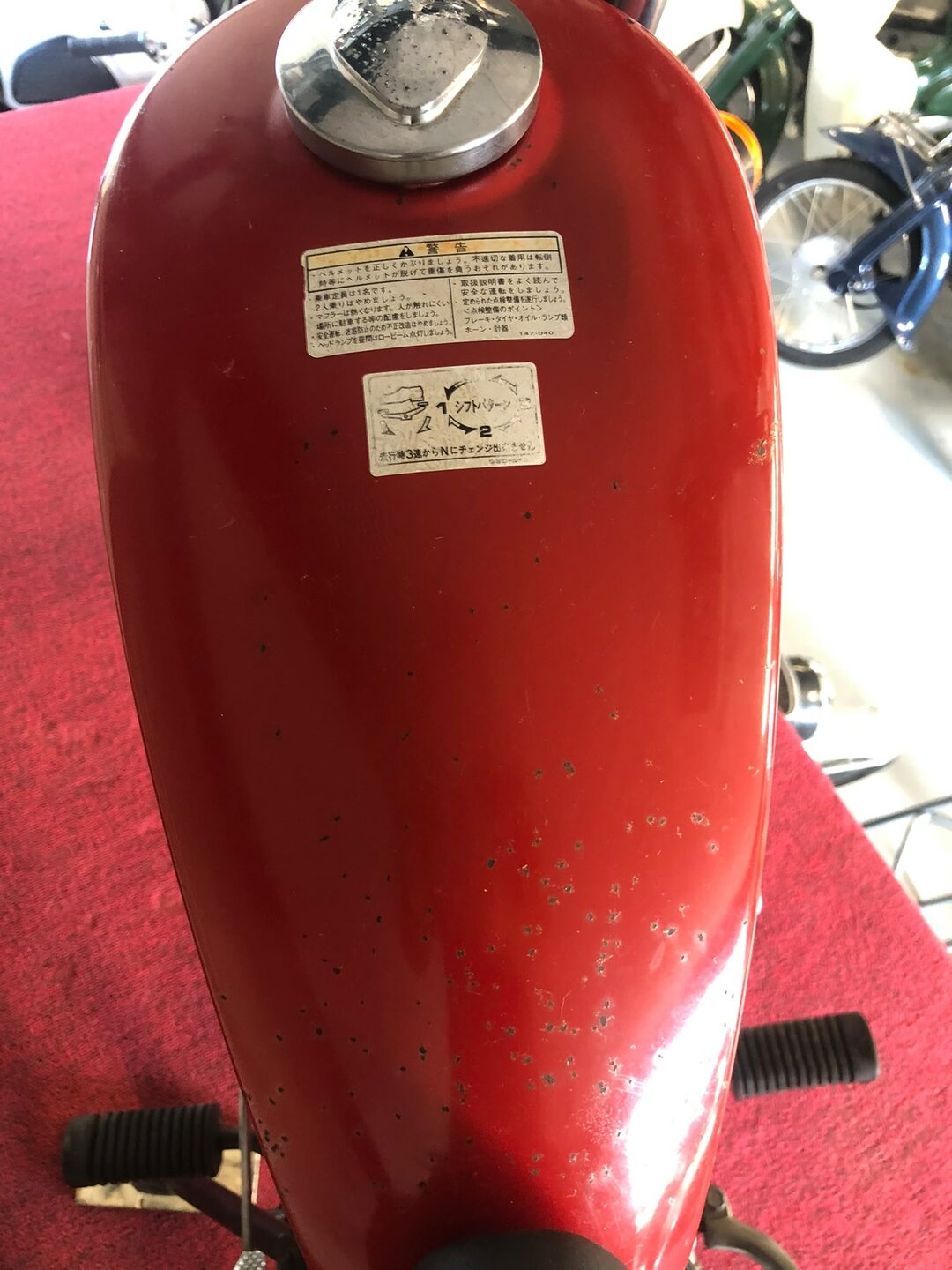 Honda Solo 50, rot, 19211 km