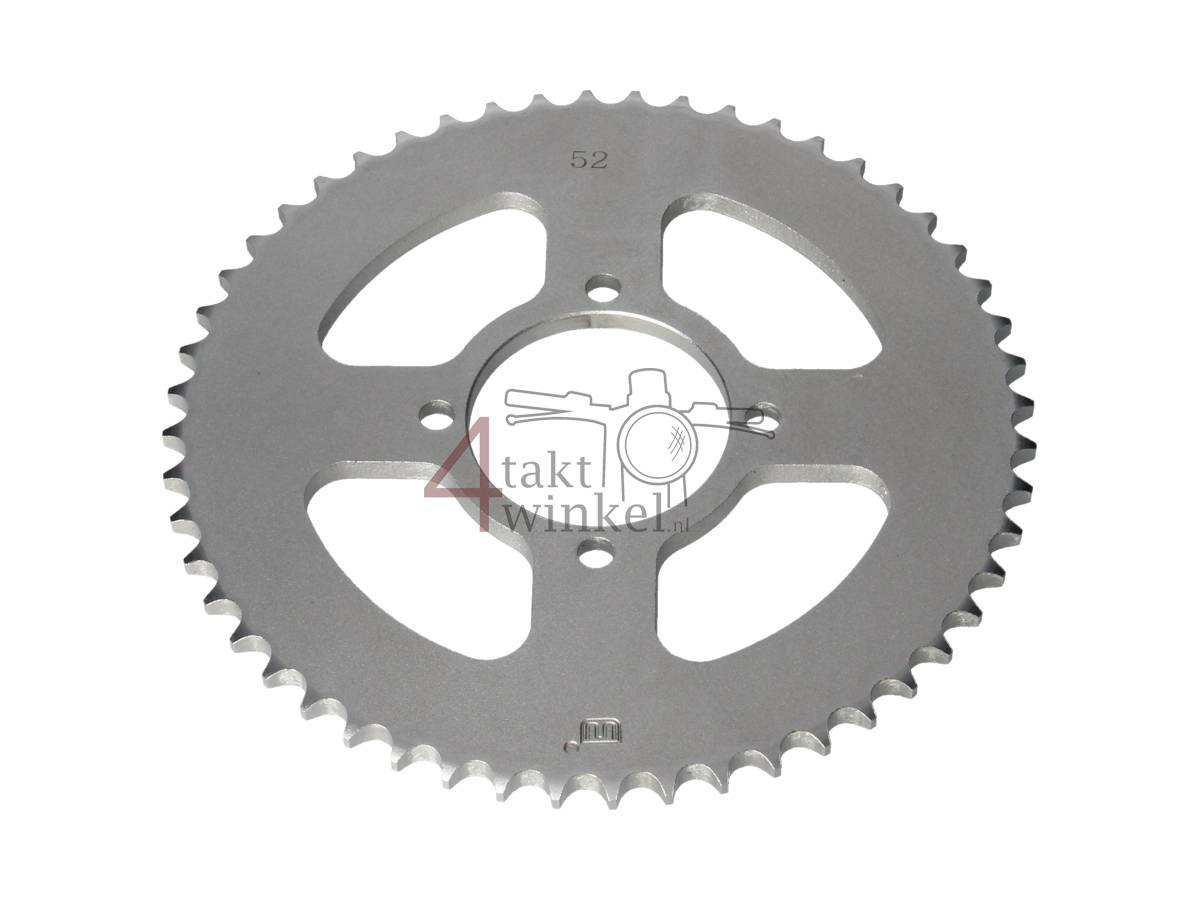 Kettenrad Hanway RAW50, Skyteam Classic, AGM Cafe Racer, 52 Z&auml;hne, 428, STD
